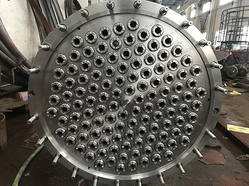 5T 磺化反應(yīng)器管板